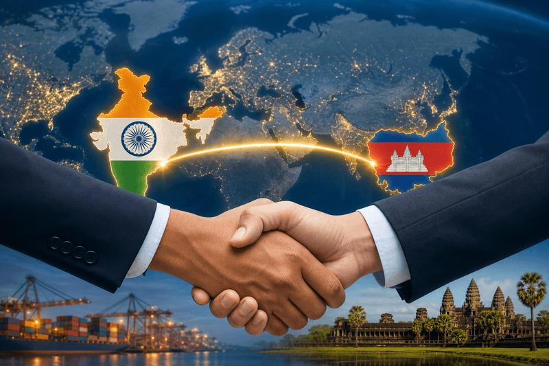 India–Cambodia Business Connectivity
